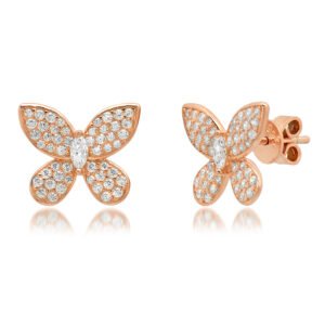 Butterfly Stud Earrings