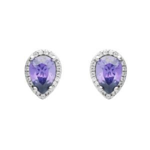 Brilliance Teardrop Stud Earrings