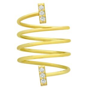 Bar Spiral Ring
